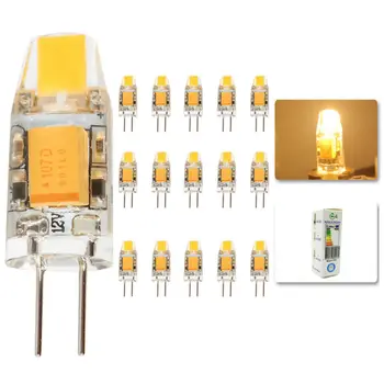

15Pcs/lot 2015 G4 AC DC 12V Led bulb Lamp SMD 3W Replace halogen lamp light 360 Beam Angle luz lampada led