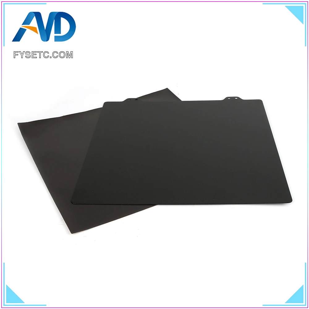 

220X220mm Double Sided Textured PEI Spring Steel Sheet + Magnetic B Plate Build Sheet For Anet A8 A6 Wanhao I3 Creality Ender 5