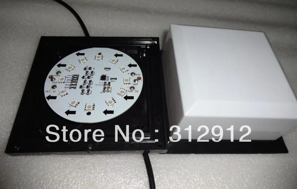 Модуль пикселя квадратного типа WS2811 24 В постоянного тока 12 светодиодов 5050 SMD rgb