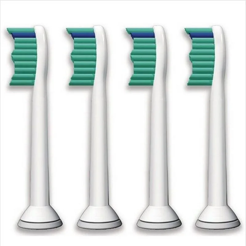 4 шт./лот Замены Зуба насадки для зубной щетки Philips Sonicare ProResults HX6013/66 HX6930 HX9340 HX6950 HX6710 HX9140 HX6530