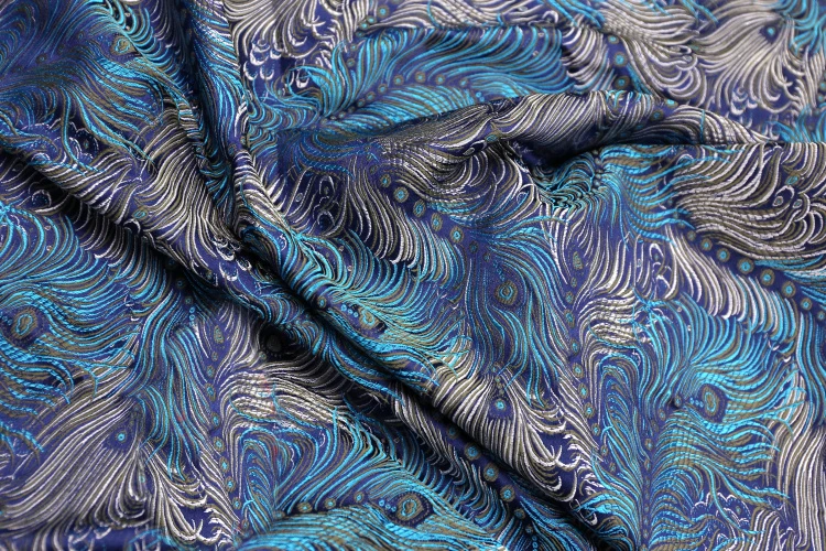 Изгиб &quotПавлин&quot ткань для одежды обивочная сделай сам материал одежды|clothing