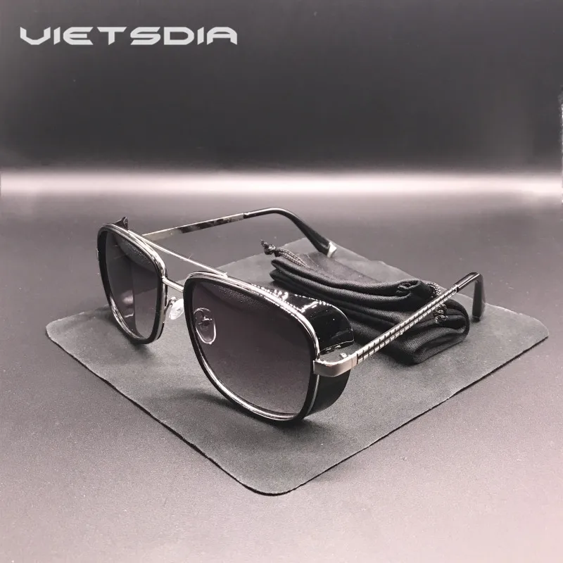

TONY stark Sunglasses Iron Man 3 Matsuda Rossi Coating retro Vintage Designer Sun glasses Oculos Masculino Gafas de Goggle UV400