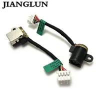Jianglun 5X Новый DC Мощность Jack с кабелем проводов для HP ProBook 640 645 G1 727812-SD1 727812-FD1 727812-YD1