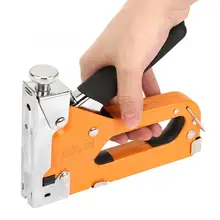 Мебельный степлер гвоздь пистолет ручной инструмент для накладки ногтей для мебели с 600 шт гвозди деревообрабатывающий электроинструмент