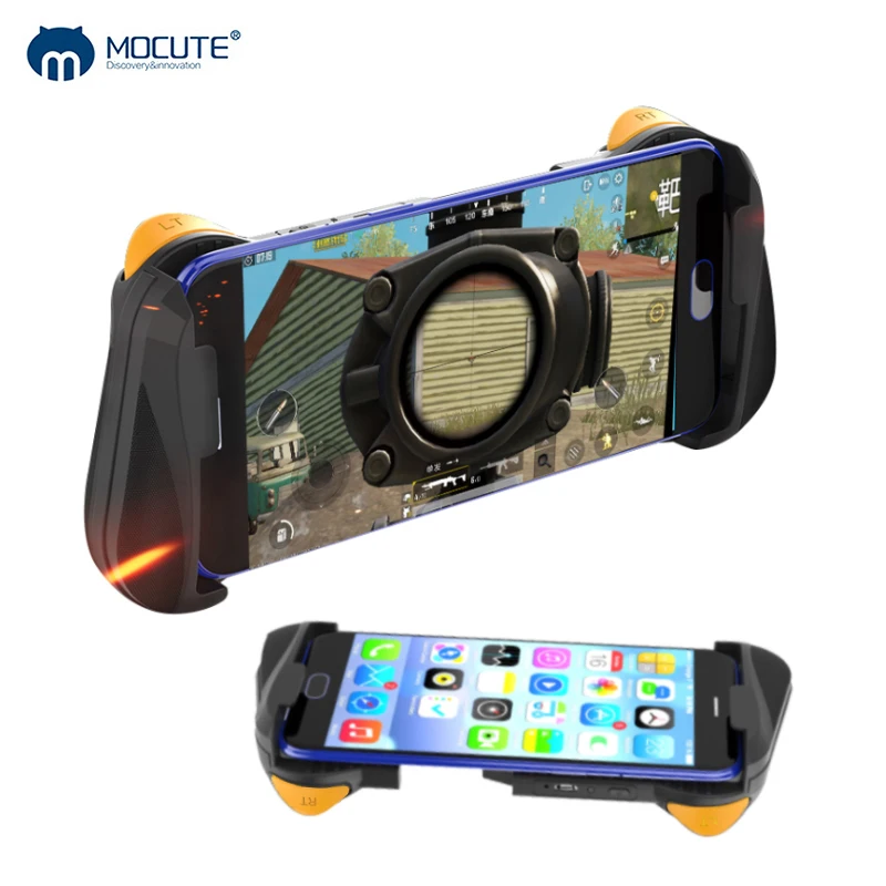 MOCUTE 057 беспроводной Bluetooth геймпад Pubg мобильный контроллер Pubg мобильный игровой джойстик подключи и играй для Android для Ios Fire