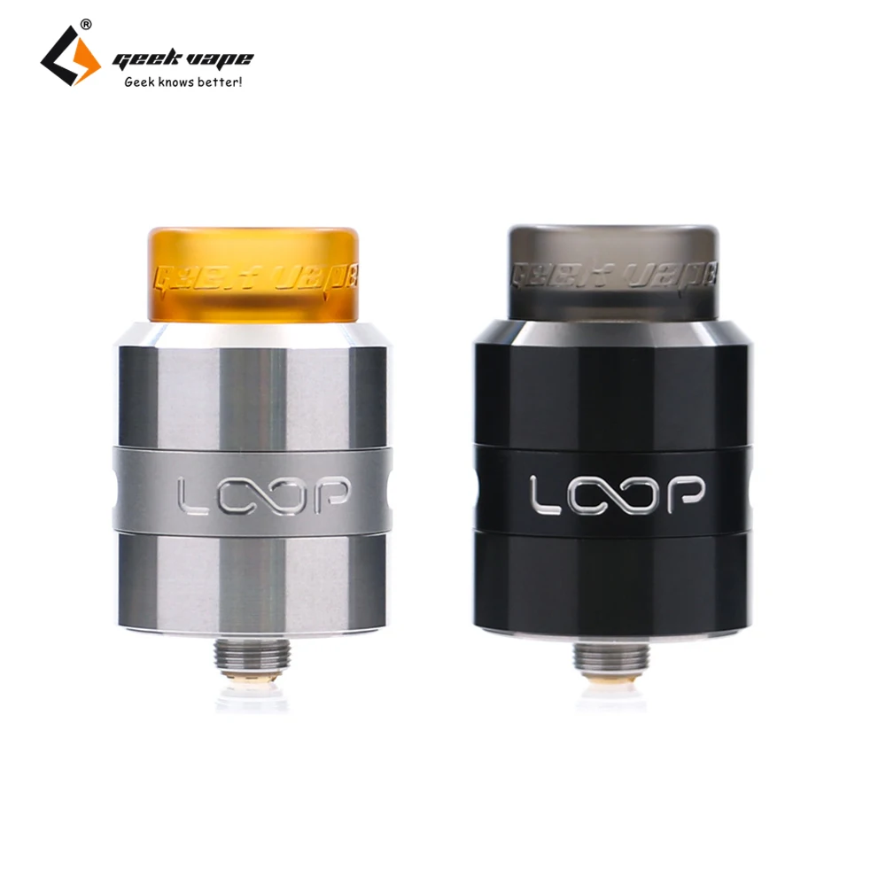 Оригинальный атомайзер Geekvape Loop RDA 24 мм с уникальным W образным блоком 510/810