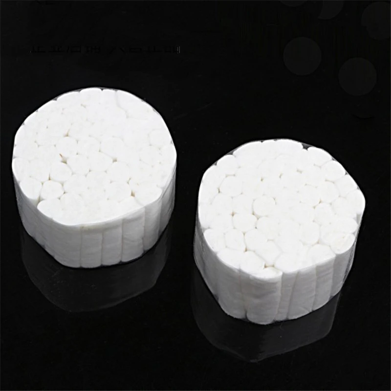 

100pcs Disposable Dental Surgical Cotton Rolls Tooth Gem High-purity Cotton Roll Dentist material Teeth Whitening Product