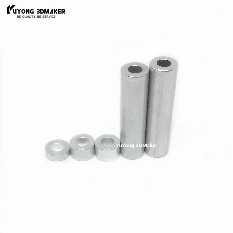 

12pcs/Dozen 5*10*3mm/ 1/8" Aluminum Spacers