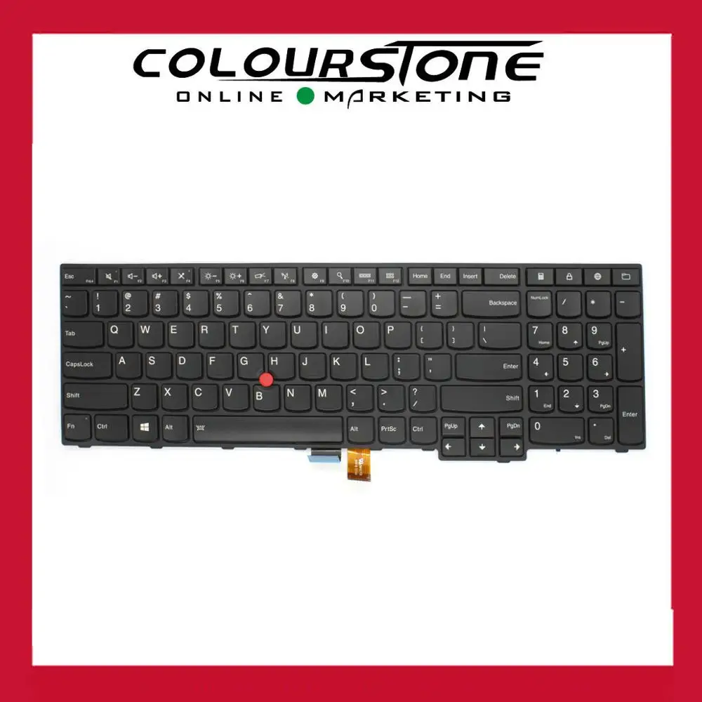 

Replacement laptop keyboard US for Thinkpad with Frame and Finger Point Stick E550 E550C E555 Notebook keyboard V147820CS1