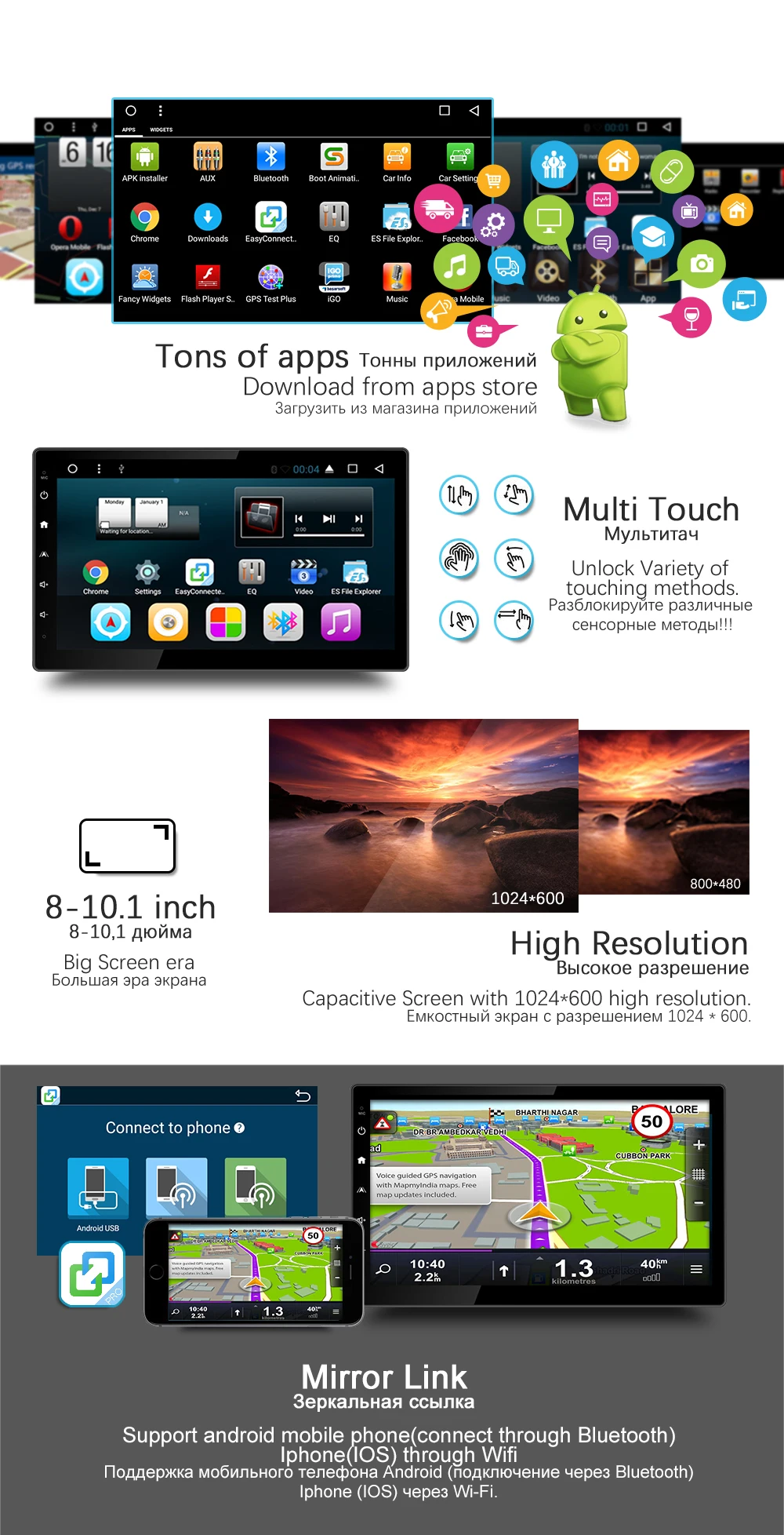 Discount Car Radio Android 9.0 Car Multimedia Player For Volkswagen VW Polo 2015 Stereo Autoradio 2Din 10.1Inch DVD Player Car Head Unit 5