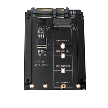 

SP Black L Metal Case B+M key M.2 NGFF SSD to 2.5 SATA 6Gb/s adapter card with enclosure Socket m2 NGFF adapter with shell