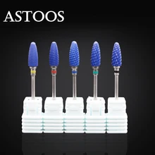 Ceramic Milling Cutter Nail Drill Bits Manicure Machine Ceramic Cutters For Manicure Ceramic Milling Cutter Pedicure Manicure