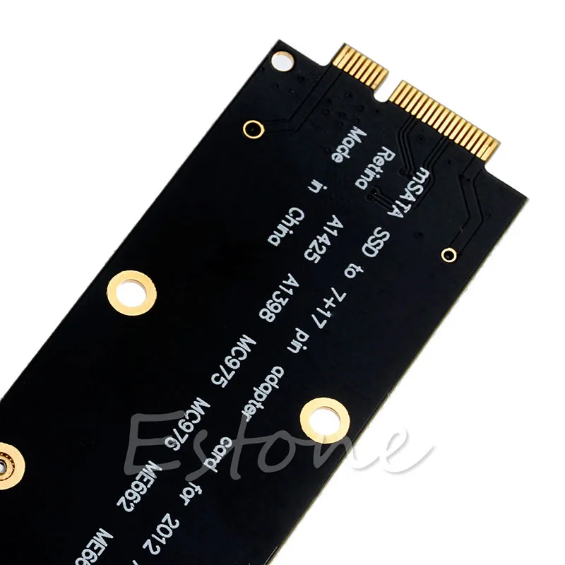 BGEKTOTH Mini PCIe SATA SSD To SATA 7+ 17 Pin адаптер карта