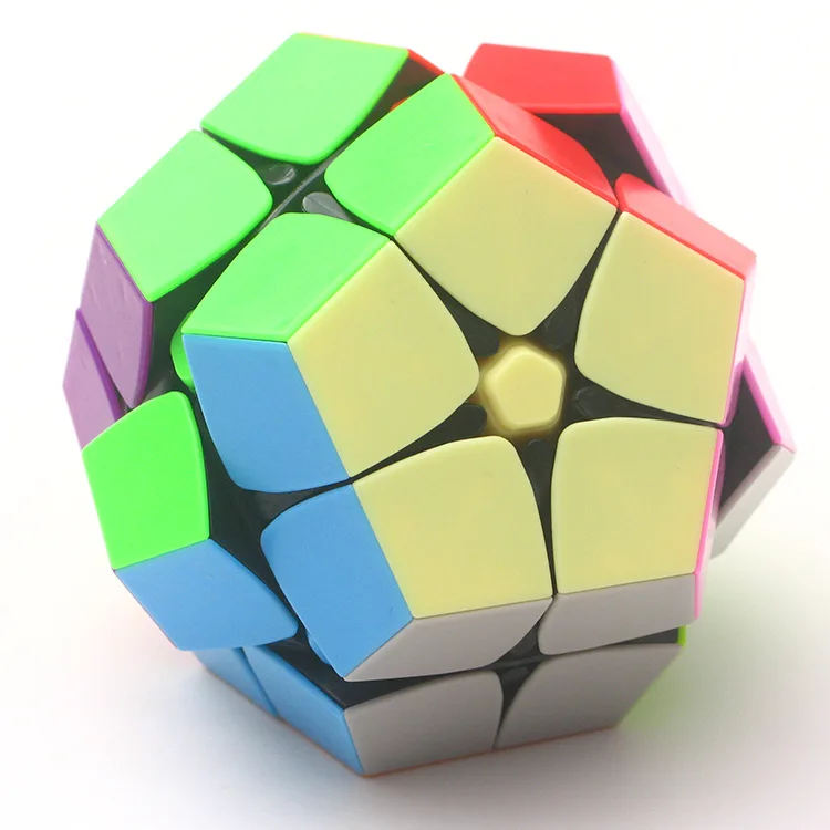 Lefun 2x2 Megamin магический куб без наклеек 2 слоя Wumofang Профессиональный пазл скорость часы-кольцо с крышкой специальные игрушки для детей