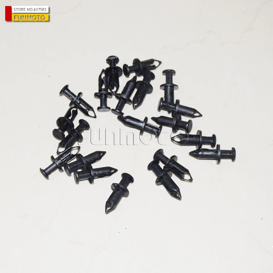 

18 pcs plastic rivets suit for CFMOTO /CF500/CF600 parts code is 9060-040310