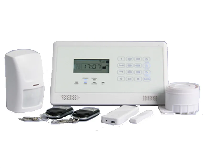 Touch Keypad GSM Alarm System tamper alarm and two relay switchs to