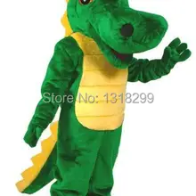 Талисман зеленый дракон костюм талисмана нарядное платье Пользовательские праздничный карнавальный костюм тема Карнавальный Костюм-маскот