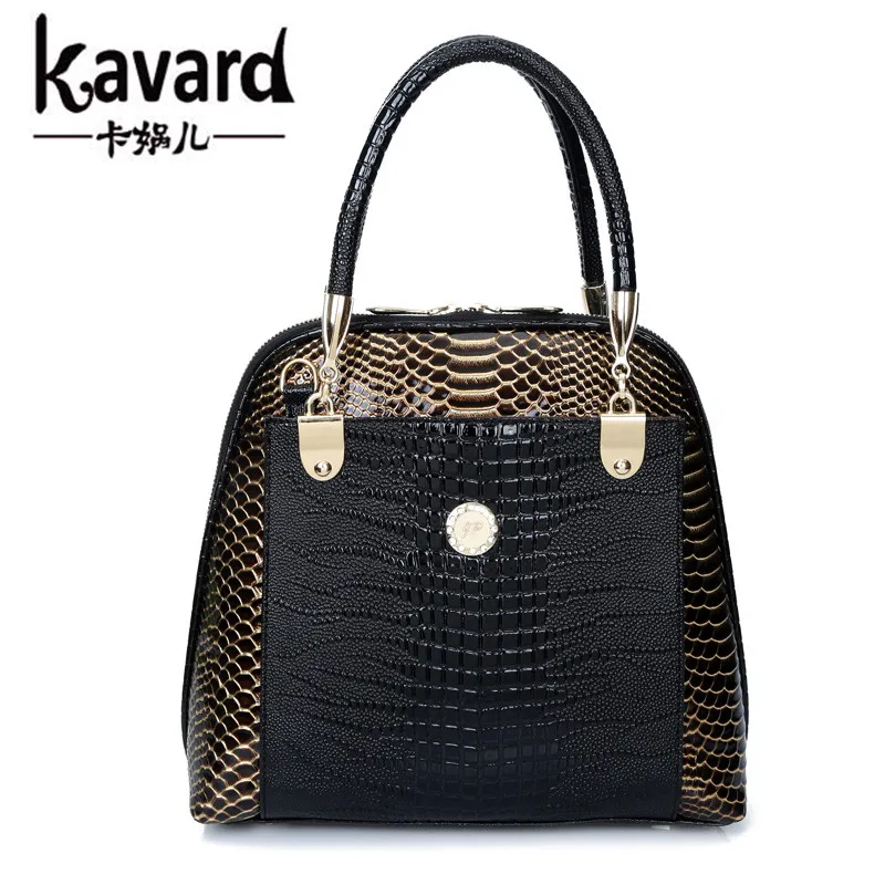 Luxury Serpentine Spanish Brand Totes Women Designer Handbags High Quality Vintage Satchel Bag