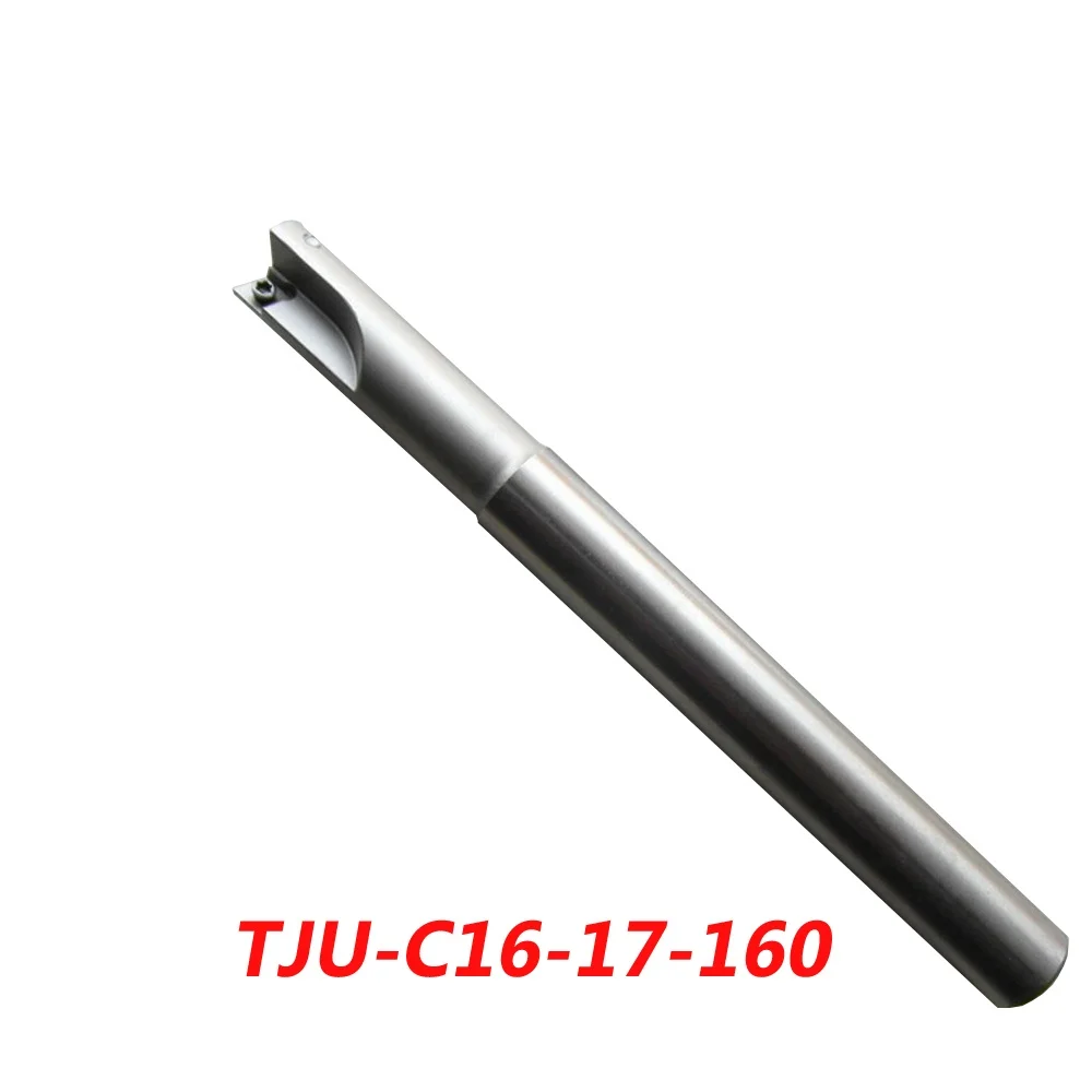 

TJU-C16-17-160 Indexable Drilling And Milling Cutter Arbor For CCMT060204+CPMT080204Z Carbide Insert