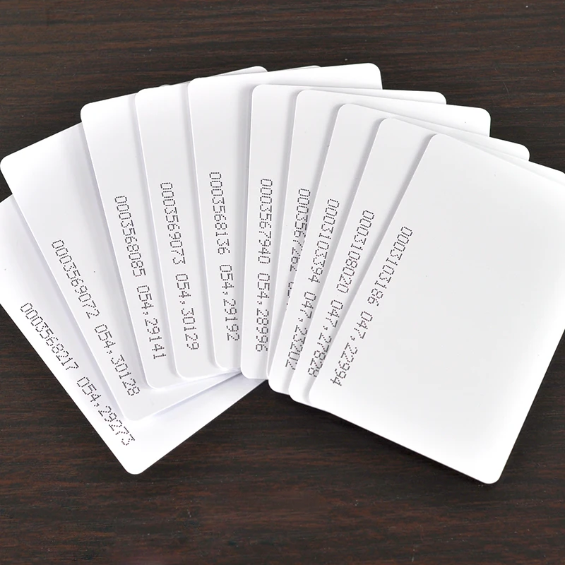 imágenes para Envío gratis 50 unids/lote 125 KHZ EM4100 tarjeta RFID EM TK4100 tarjeta de identificación ID reacción de tarjetas para asistencia de Control de acceso imágenes para Envío gratis 50 unids/lote 125 KHZ EM4100 tarjeta RFID EM TK4100 tarjeta de identificación ID reacción de tarjetas para asistencia de Control de acceso