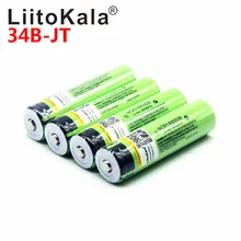 liitokala 18650 3400 мАч NCR18650B 3000 3400 литий-ионный аккумулятор для фонарика