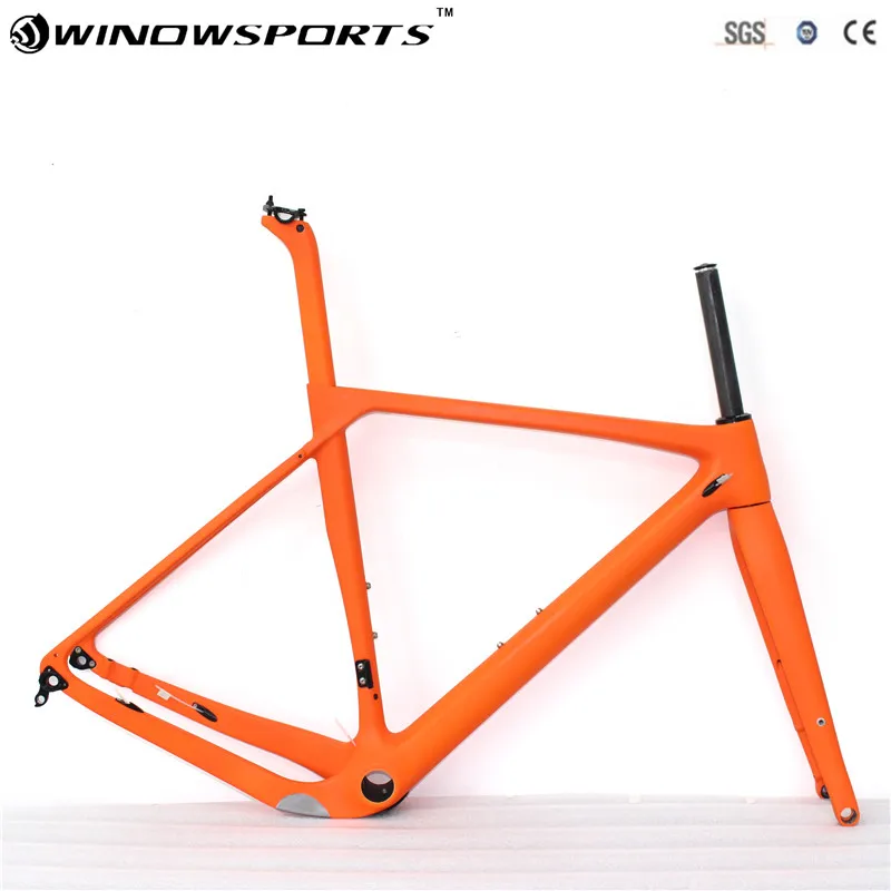 Buy Gravel Bike Frame With Disc Brake Carbon Road Bike