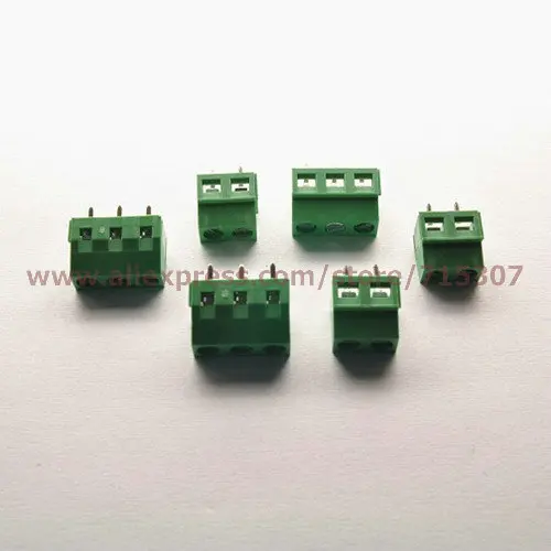 

PHISCALE 20pcs PCB Terminal Blocks 5.08mm 4pin 300V 10A
