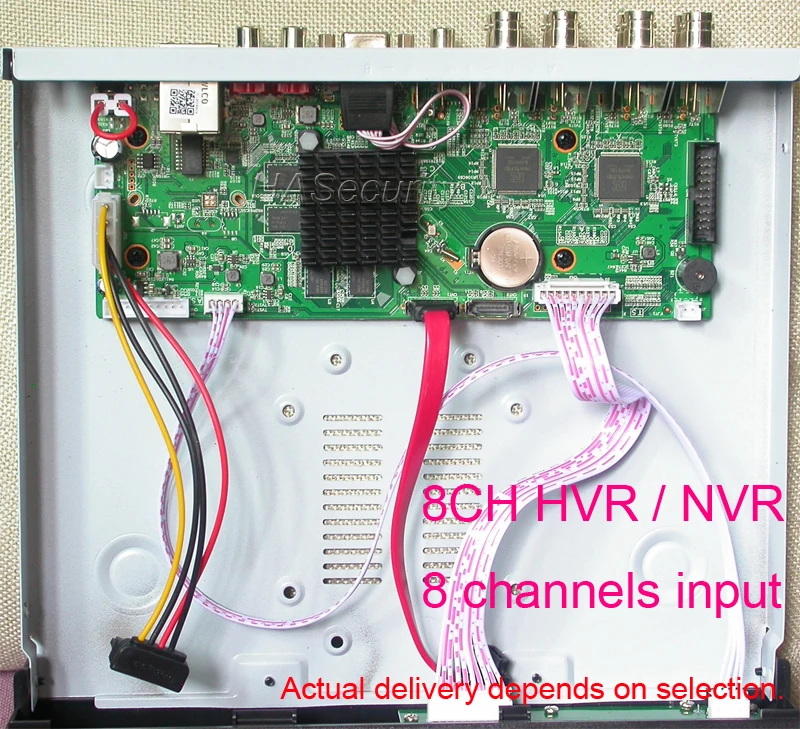 Гибридный видеорегистратор 8 Мп 4K AHD 3840x2160 NVR (8 8fps на канал) HVR / XVR