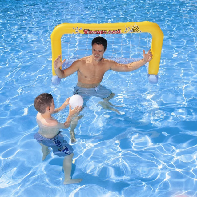 Summer Toys Inflatable Pool Party Float Volleyball Football Basketball Water Games Sports Interactive Inflatable Summer Toys New 3