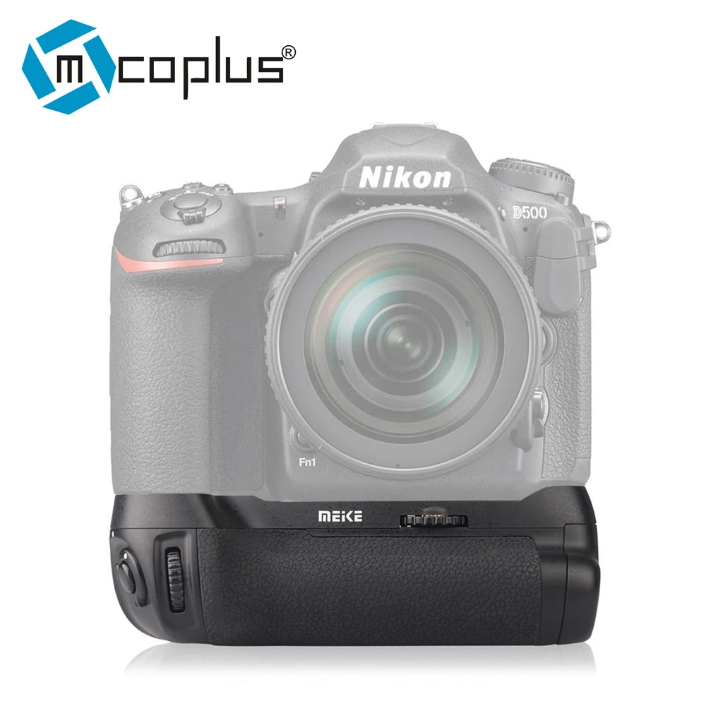 Профессиональная Батарейная ручка Mcoplus BG-D500 для Nikon D500 работает с аккумулятором
