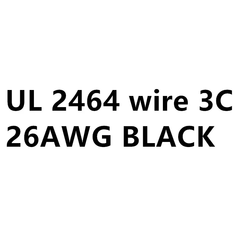 5m UL 2464 2C/3C/4C 24/26/28 AWG многоядерный ПВХ оболочка кабеля луженую медную проволоку аудио кабель сигнальный провод - Цвет: 26awg 3 cores