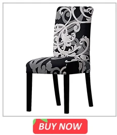 Чехол для стула с принтом, растягивающийся, не грязный, упругое сиденье, чехол, используемый для свадебной вечеринки, дома, кухни, столовой