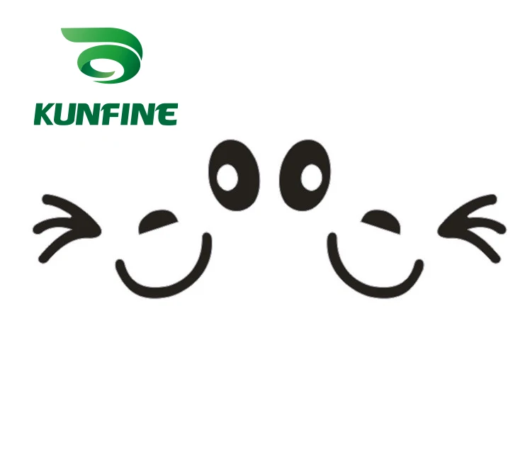 smile face car sticker car decal -5
