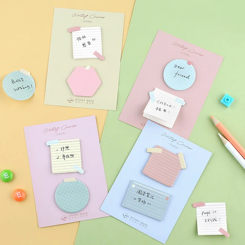 

40 Sheet Life Express Sticky Note Paper DIY Gift N Times Planner Stickers Memo Pad Students Gifts