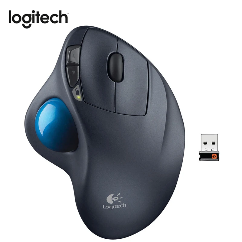 Logitech ratón inalámbrico M570, Mouse ergonómico con Trackball óptico de  2,4 GHz y 1000DPI para Gamer, Windos 10/8/7, Mac OS|Ratones| - AliExpress