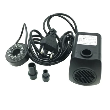 

Submersible Water Pump with 12 LED Lights for Fountain Pool Garden Pond #5