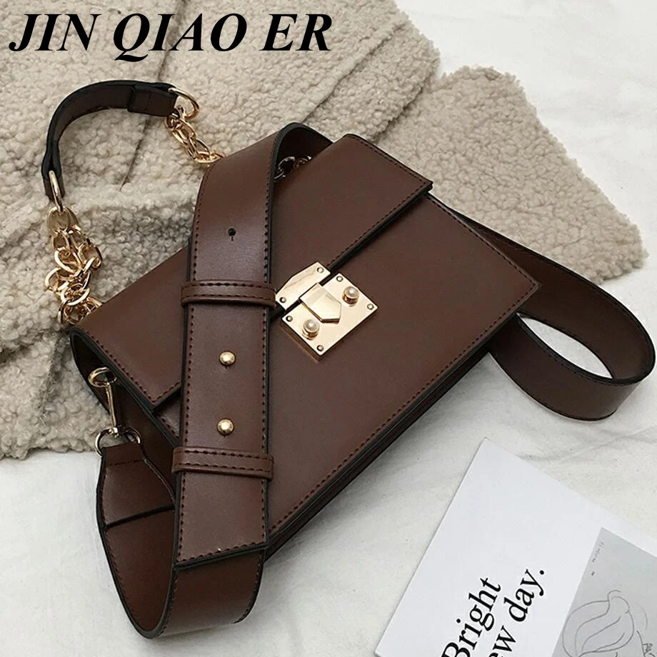 

Fashion Lady Tote bag 2019 New Quality PU Leather Women's Designer Luxury Handbag Chain Shoulder Messenger bag