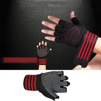 

Half Finger Gym Gloves Fitness Weight Lifting Gloves Body Building Training Sports Exercise Sport Workout Glove for Men Women
