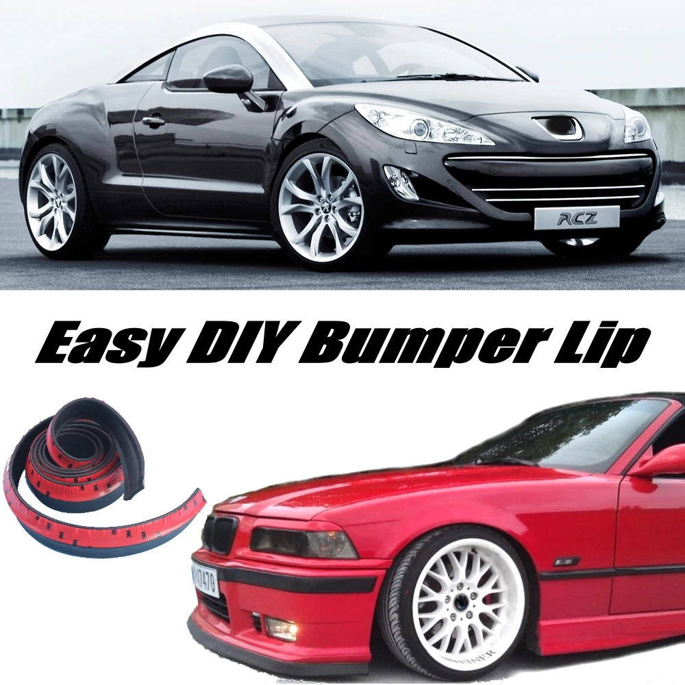 

Bumper Lip Deflector Lips For Peugeot RCZ 2009~2015 Front Spoiler Skirt For Car Tuning View/ Body Kit / Strip