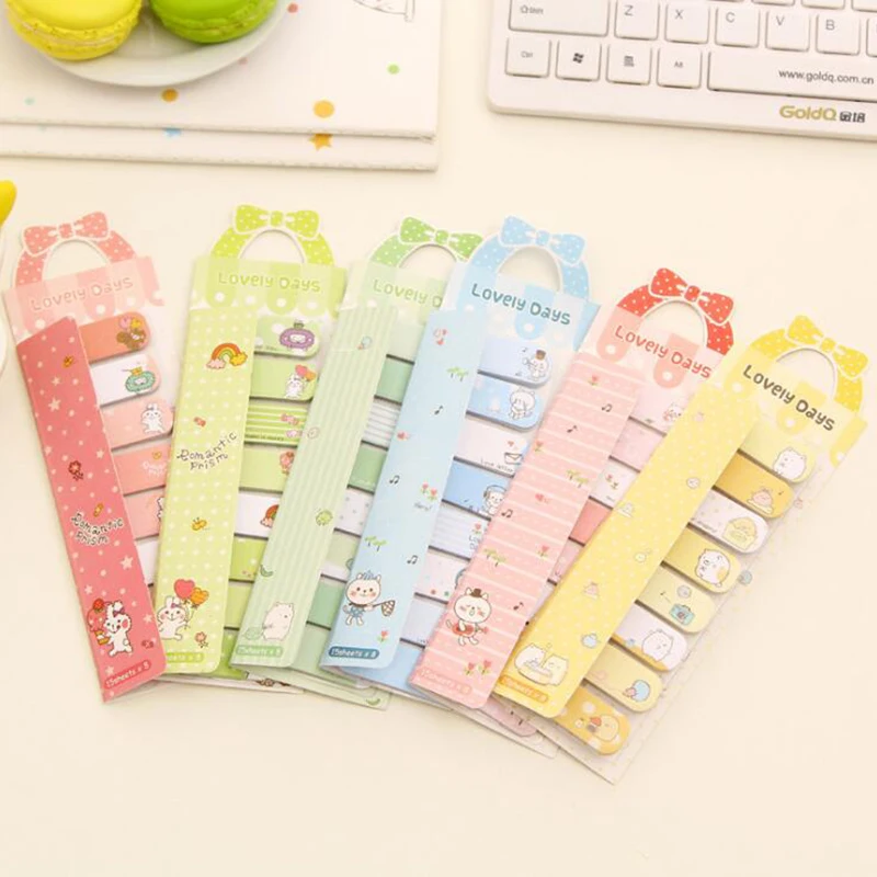 Милые Kawaii Diy липкая бумага для заметок Notepaper записка заметка мультфильм Медведь