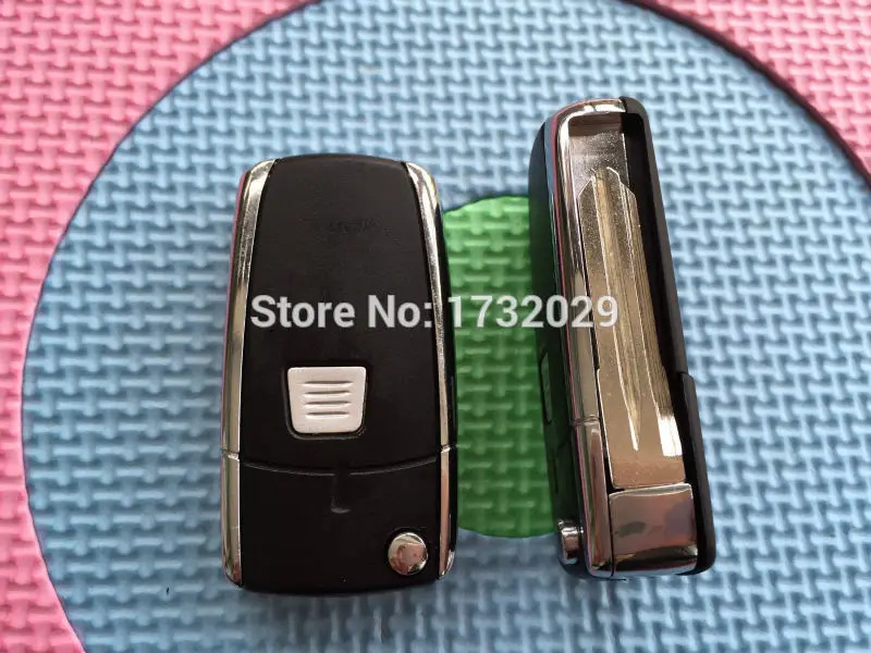 

For Fiat SIENA PALIO PUNTO Keys Case 1 Button Uncut Brass Blade Type 1 Remote Blank Keys Replace ABS Shell 1PC Flip folding