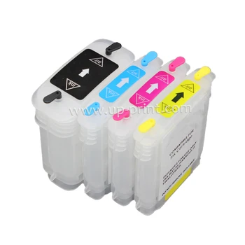 

UP 5SETS refillable Ink cartridge for HP10 11 for Business Inkjet 1300 cp1700 OfficeJet 850 850dn 9100 9110 9120 9130