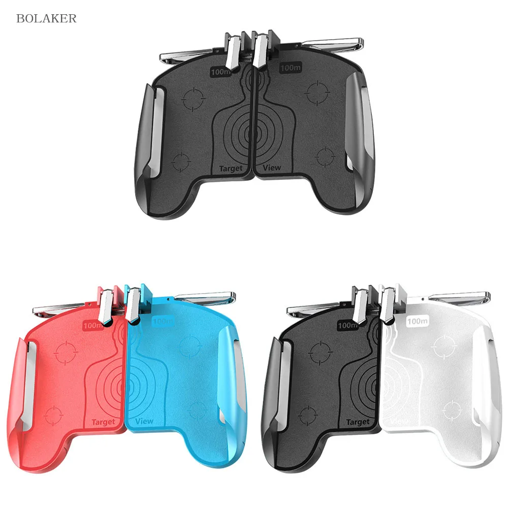 

BOLAKER new PUBG popular mobile game FPS game fire button eat chicken artifact handle no delay for Android iphone mobile phone