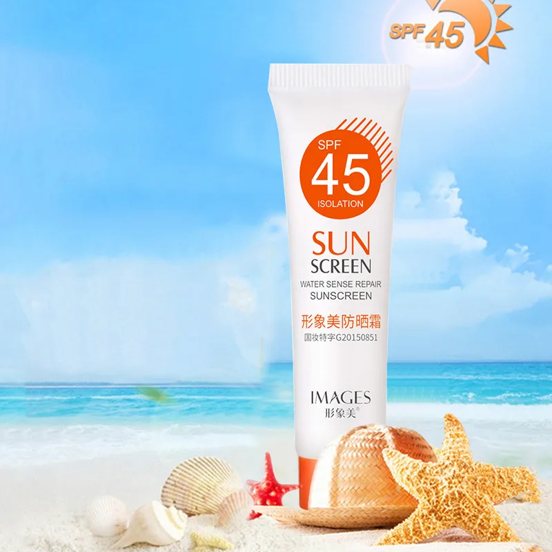 Солнцезащитный крем для лица SPF 45+, увлажняющий, освежающий, нежирный, Солнцезащитный светильник, дышащий, УФ-защита, крем для кожи TSLM1