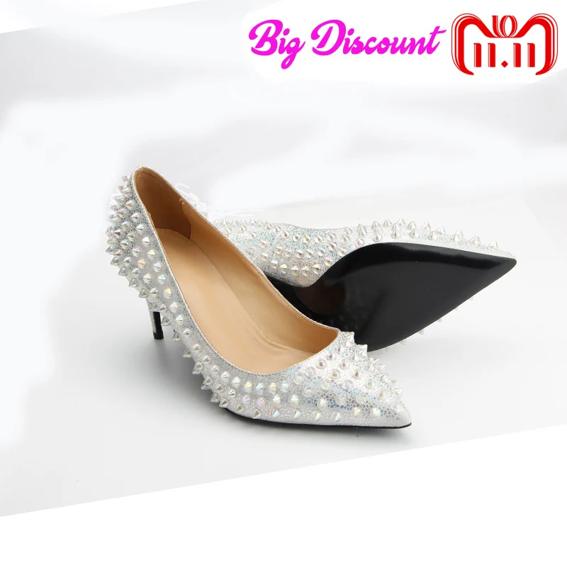

New Style Women Shoes High Heels Shoes High Quality Pumps For Women High Heels Genuine Leather Wedding Shoes