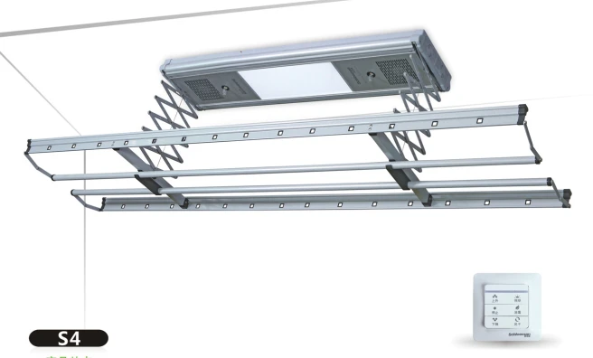 Ceiling Mounted Automatic Folding Electric Clothes Drying