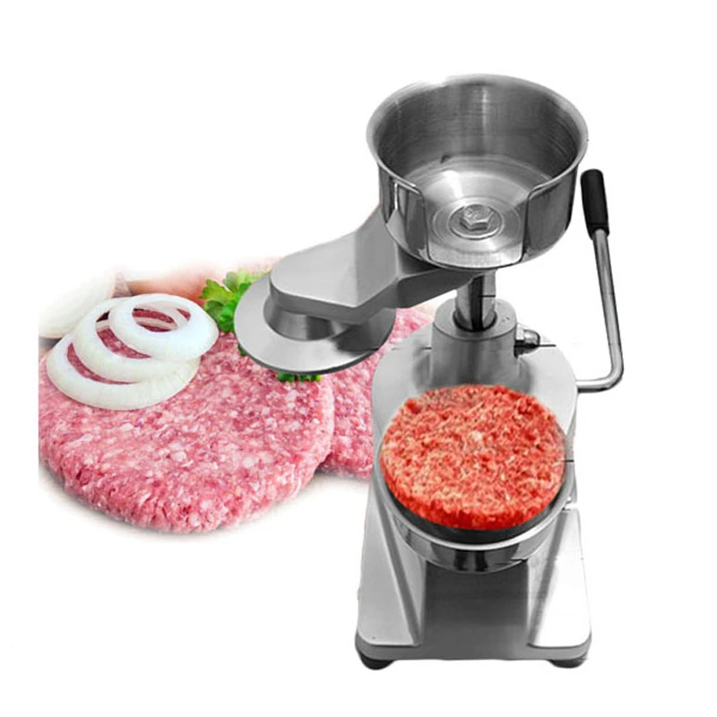 ITOP 100mm-130mm Hamburger Press Burger Forming Machine Round Meat shaping Aluminum Machine Forming Burger Patty Makers