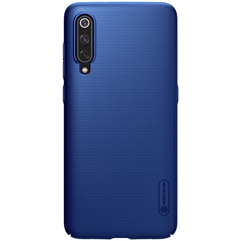 Для Xiaomi mi 9 Lite mi 8 SE mi 5 mi 6 чехол Nillkin суперматовый защитный чехол из поликарбоната для Xiaomi mi 9 mi 8 mi 6 mi 5 mi 9T Pro Чехол - Цвет: Синий