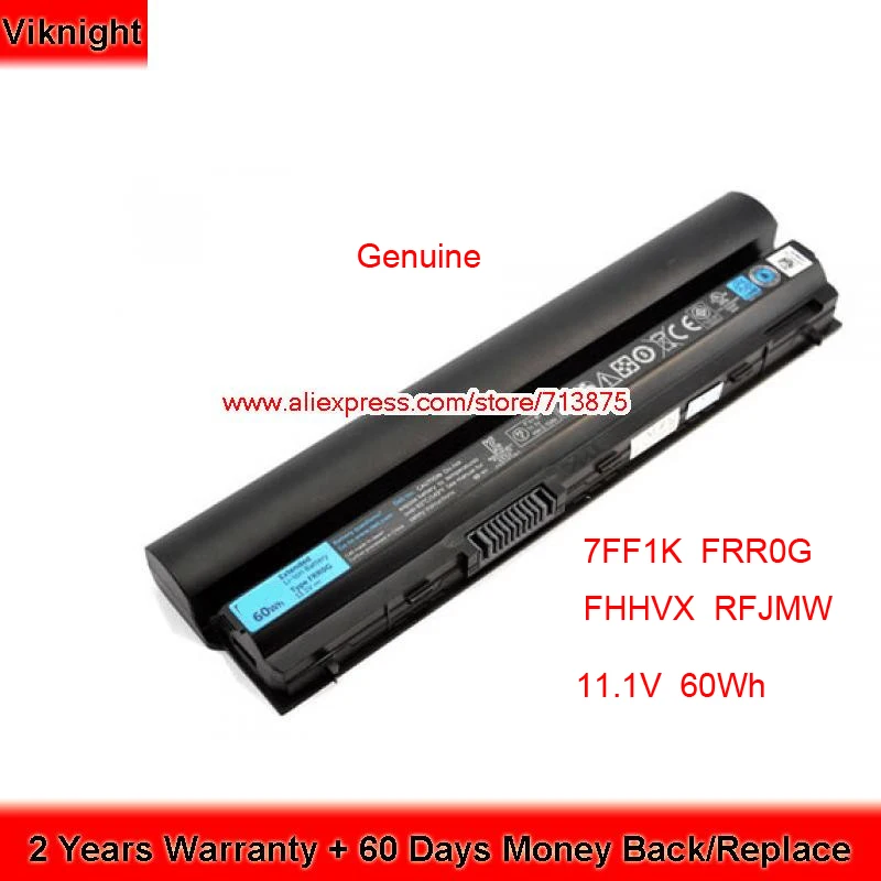 

Original 312-1241 7FF1K FRR0G Battery For Dell Latitude E6320 E6220 E6230 E6330 E6430 KJ321 9GXD5 RFJMW FHHVX WJ383 3W2YX