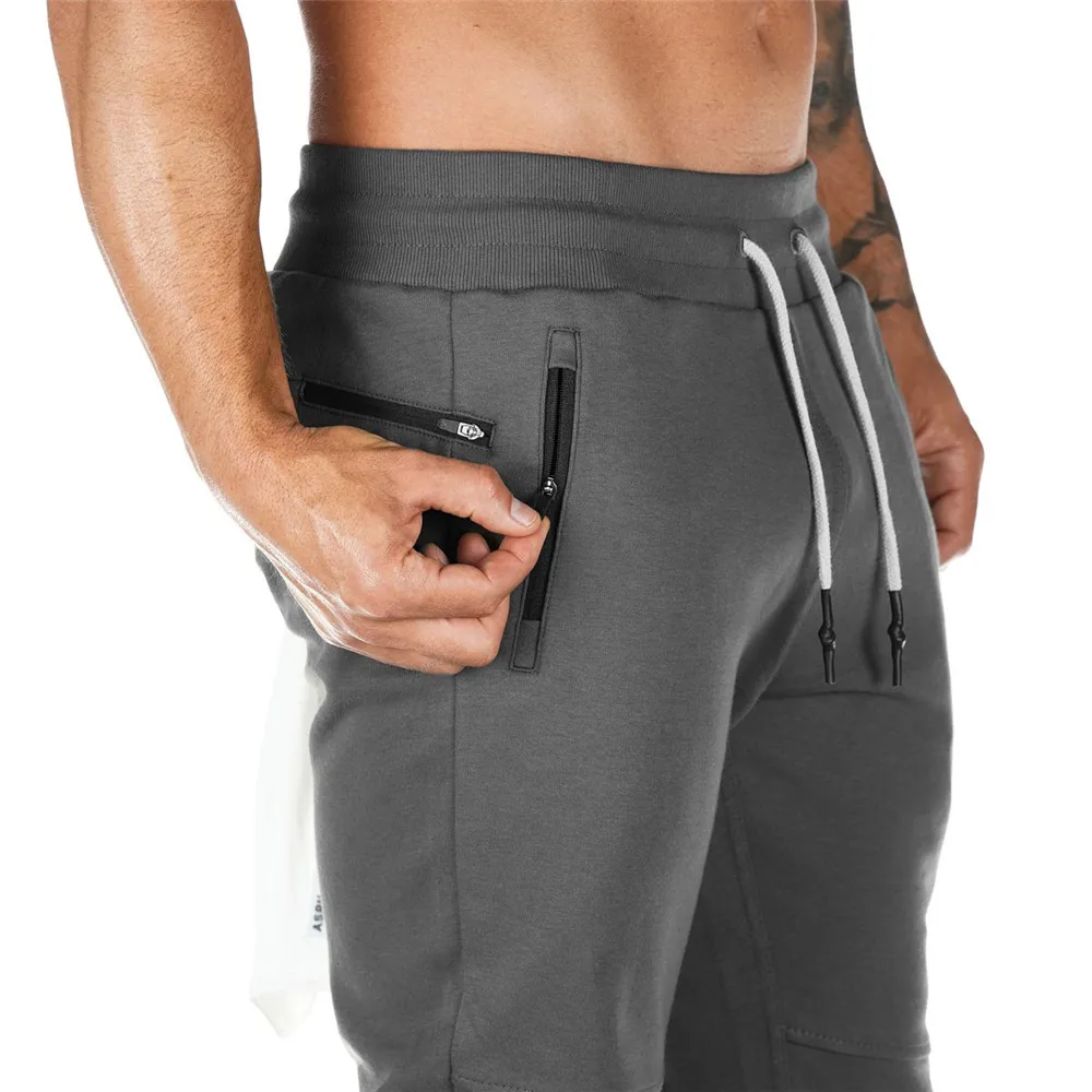 golf pants Joggers Sweatpants Men Casual Pants Solid Color Gyms Fitness Workout Sportswear Trousers Autumn Winter Male Crossfit Track Pants Sweatpants